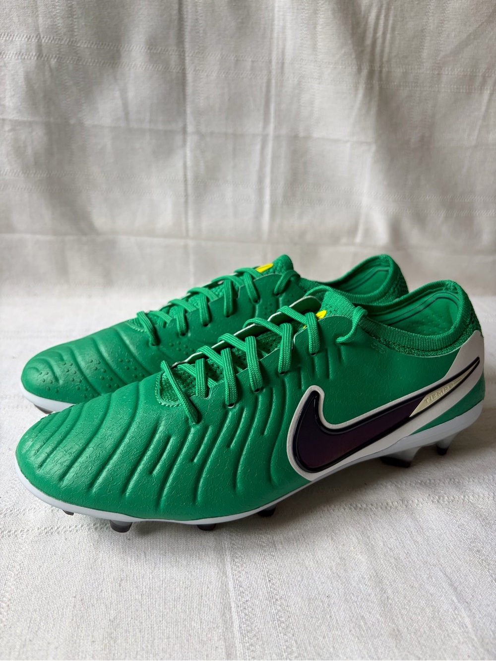 Nike Tiempo Legend 10 Elite FG Stadium Green Soccer Cleats Men Size 7 HJ7272-300